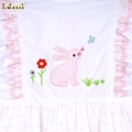white-dress-with-pink-bunny-for-girl---bb3354